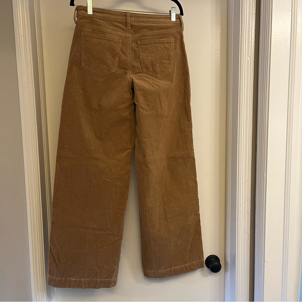 NYDJ - Teresa Wide Leg Corduroy Pants - size 4 - tan - Picture 4 of 6